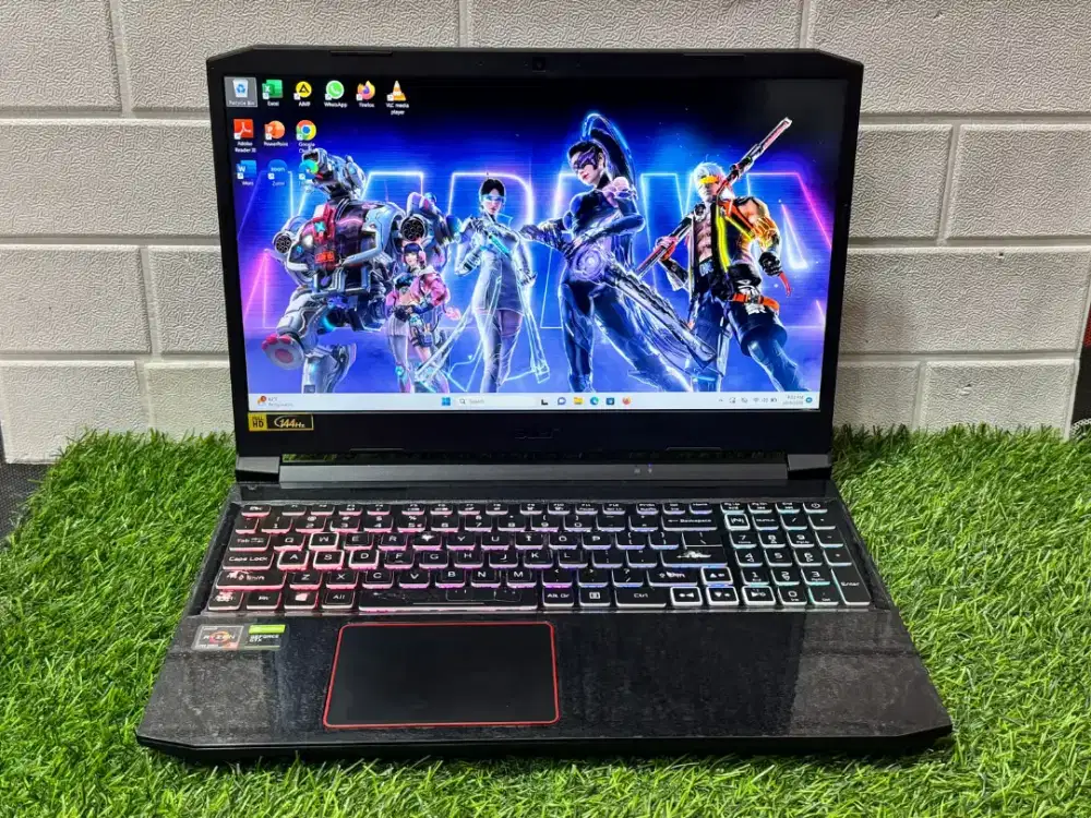 AcerNitro 5 AN515-44 Ryzen5-4600H NVIDIA GTX 1650Ti  RAM 16GB SSD 512