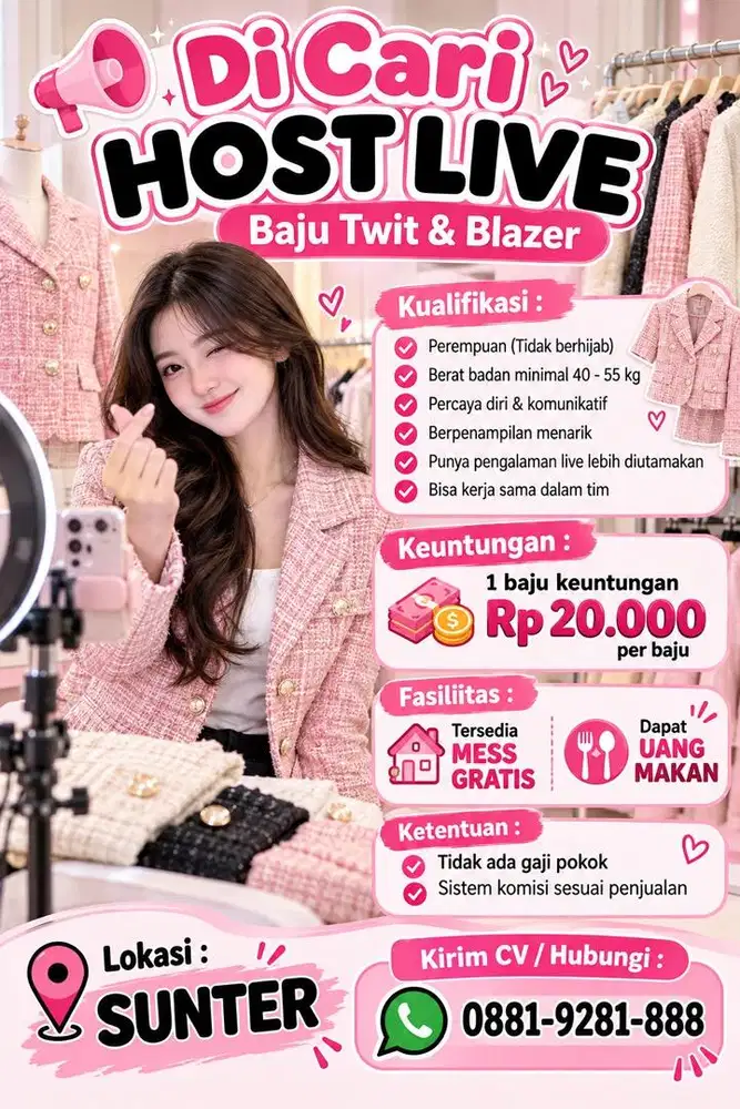 Di cari host secepatnya