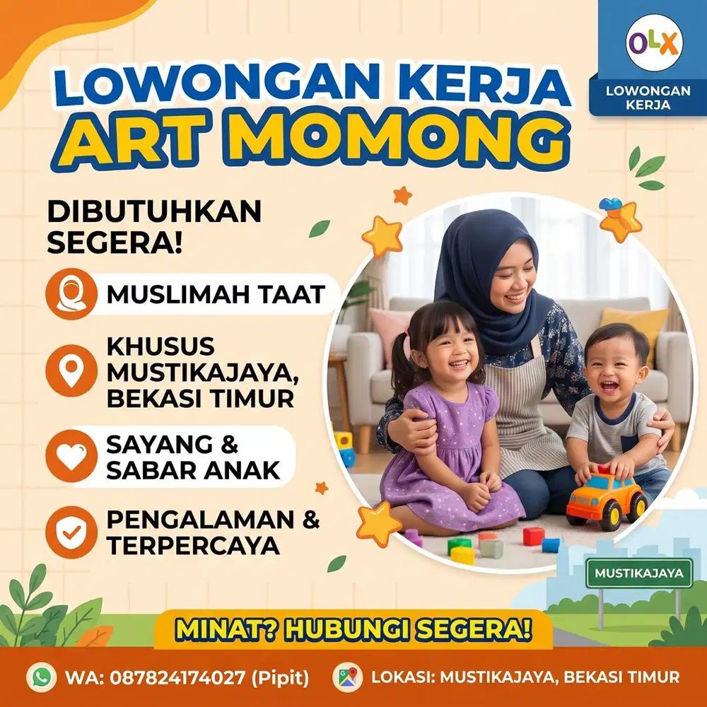 Dicari ART MOMONG