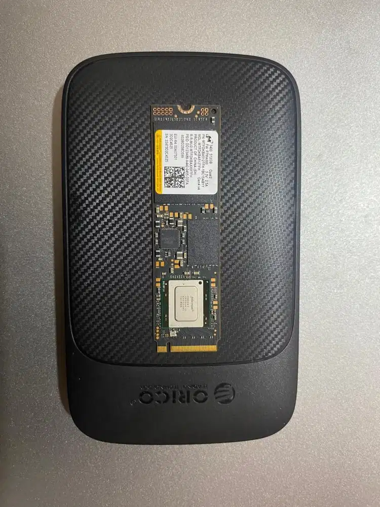 SSD external 1TB dan NVME 512gb GEN 4x4