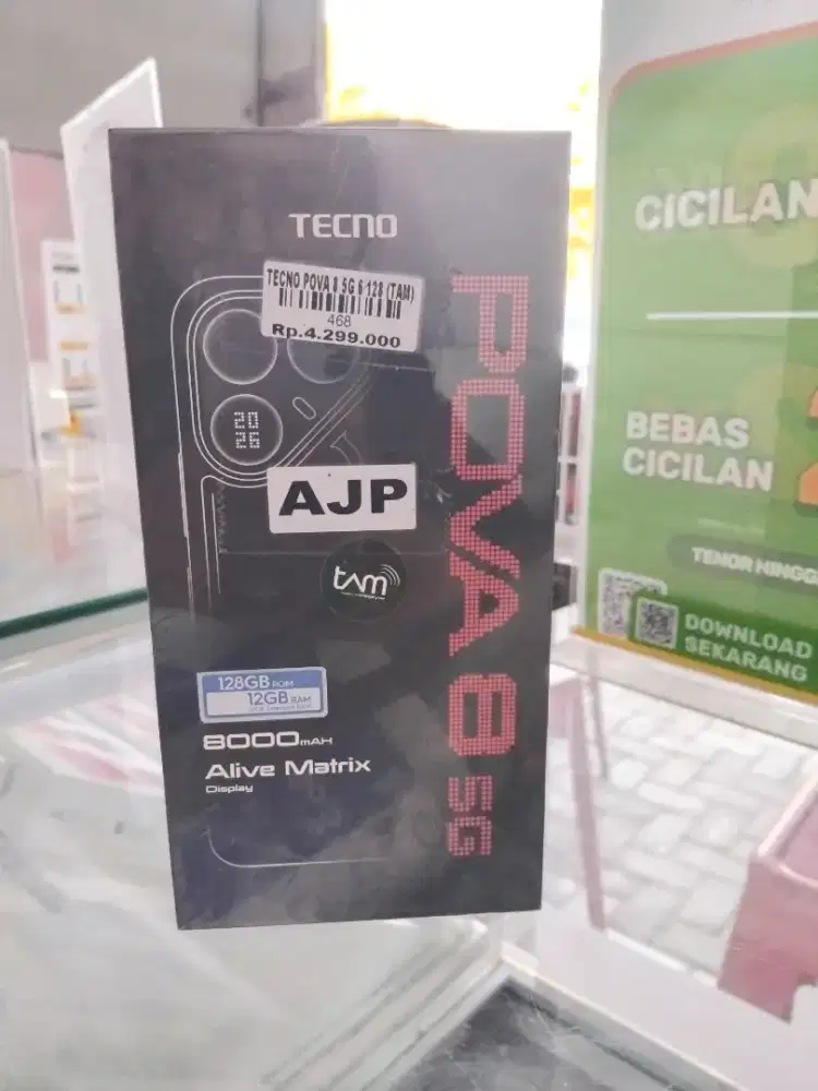 TECNO POVA 8 5G 6/128 ATLANTIS DAHSYAT