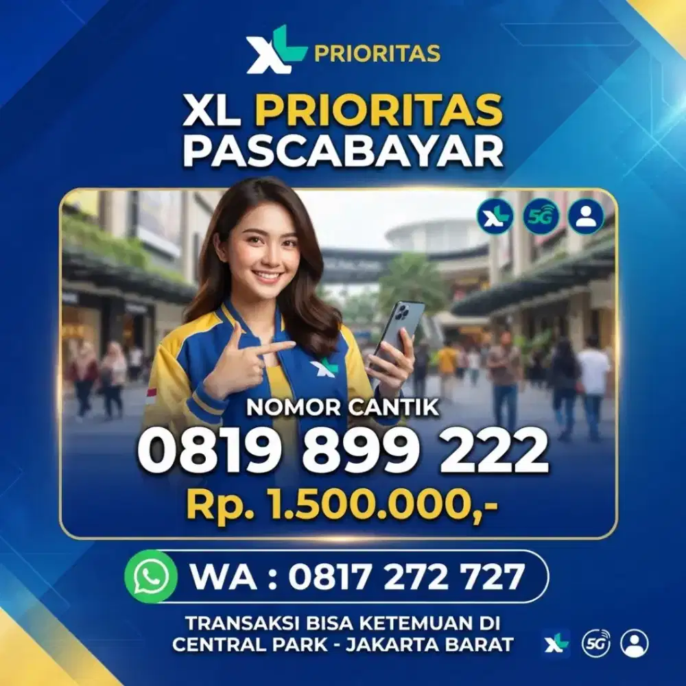 NOMOR CANTIK XL 899 222