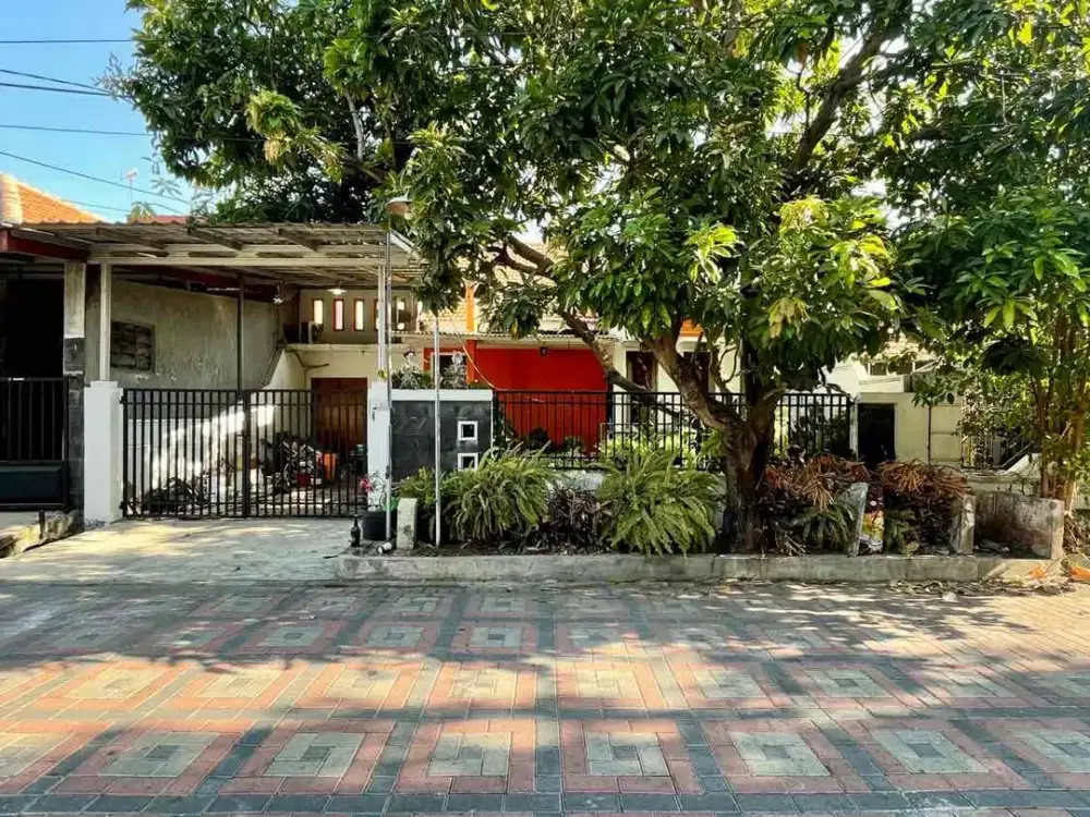 medokan ayu jual murah rumah dalam perumahan one gate row jalan lebar surabaya timur