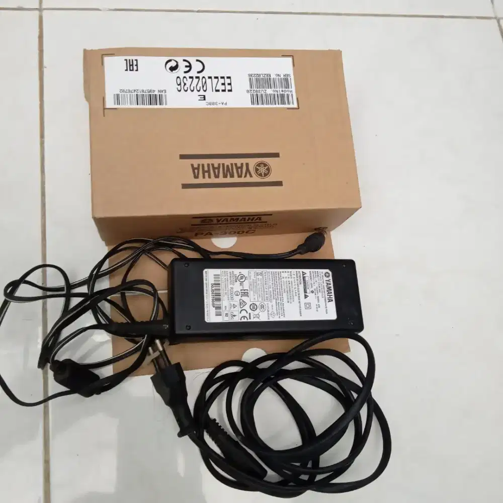 JUAL ADAPTOR ORYGINAL YAMAHA PSRSX920 ADAPTOR ORI ASLI YAMAHA SXPSR
