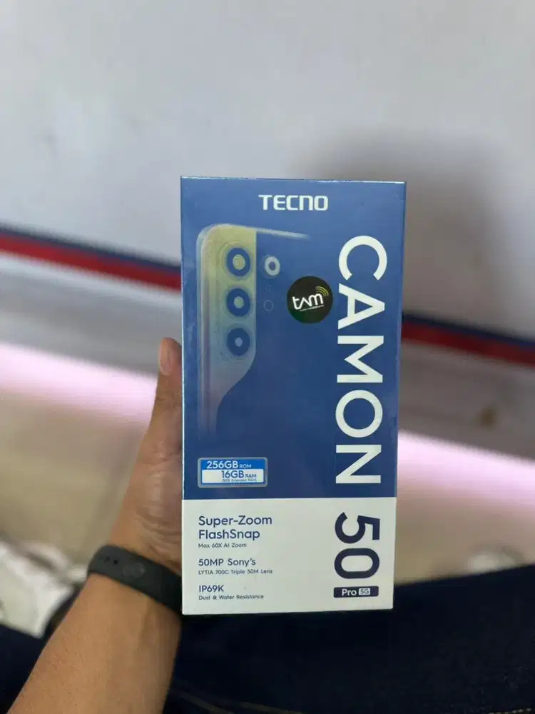 Tecno Camon 50 New Segel Garansi Resmi