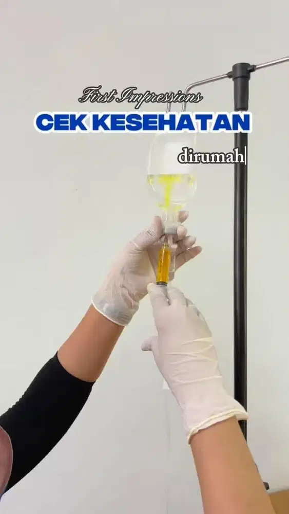 JASA HOME SERVICE INFUS BOOSTER KESEHATAN TENAGA KESEHATAN PROFESIONAL