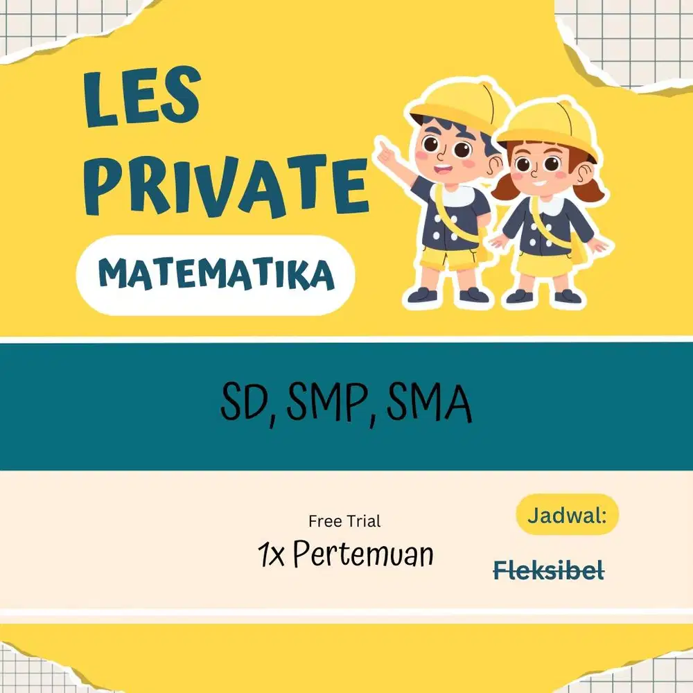 Les Private Sd, Smp & Sma - Free Trial 1 Hari