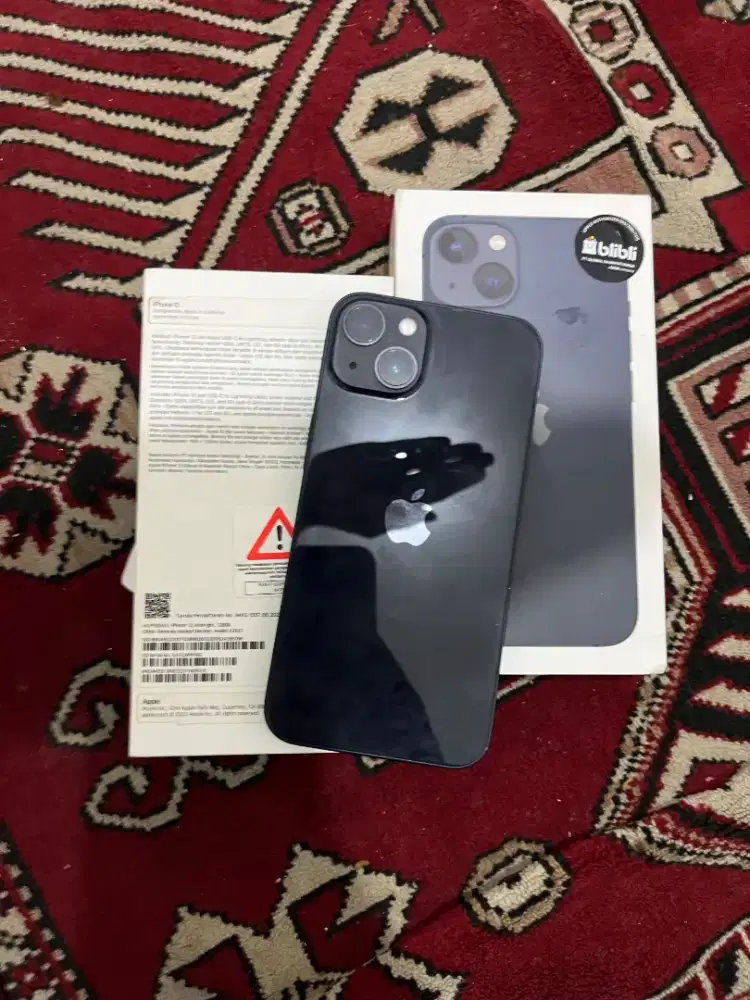 IPHONE 13 128GB MIDNIGHT RESMI IBOX