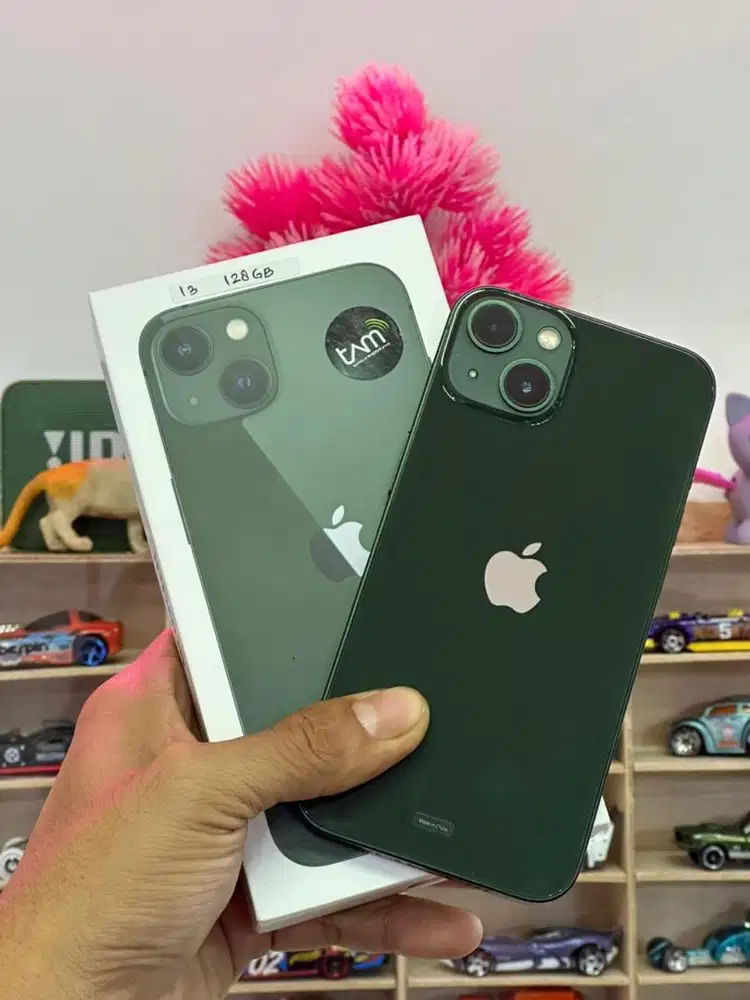 Iphone 13 128gb green second mulus iBox