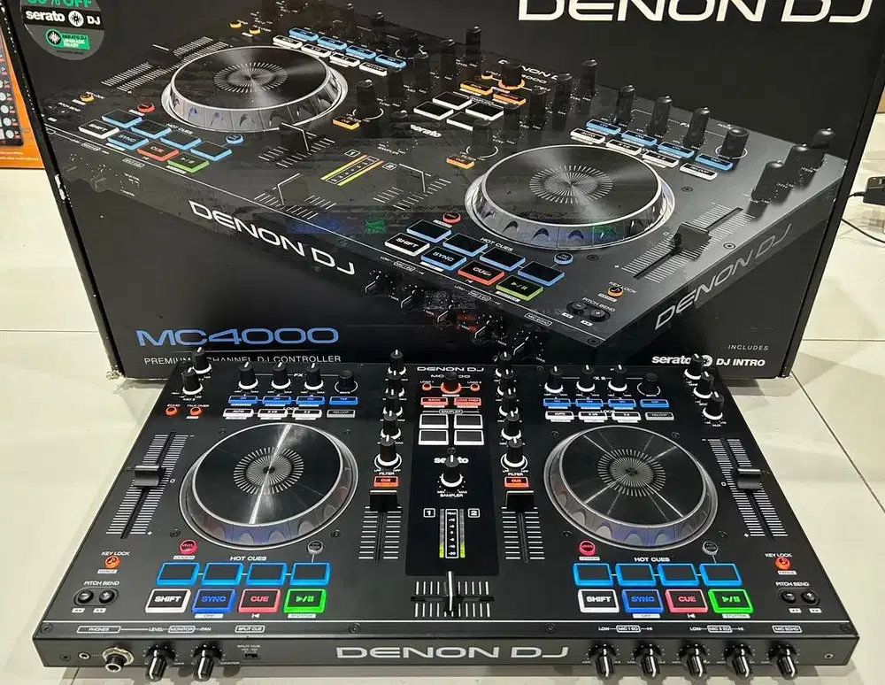 Alat DJ Denon MC4000 Fullset Controller XDJ DDJ REV DDJ FLX4 DDJ 400