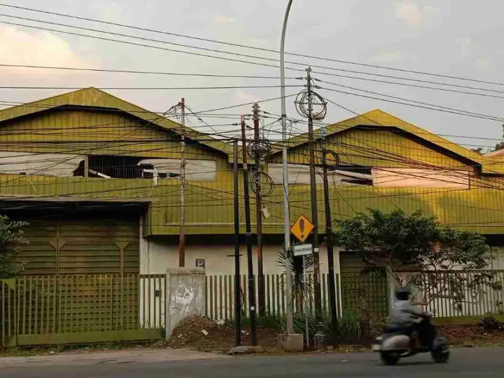 Disewakan gudang siap pakai