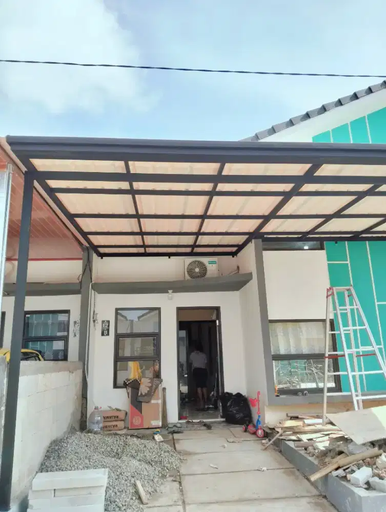 Kanopi alderon single layer kardoba