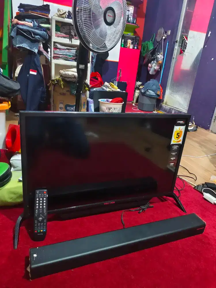 Led polytron 32in soundbar