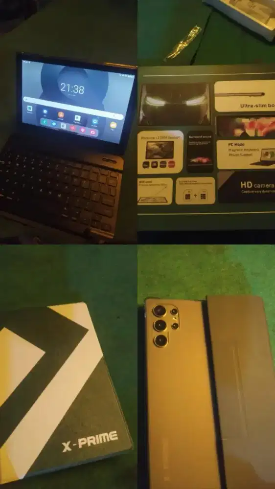 jual tablet baru 2 minggu no minus mulus