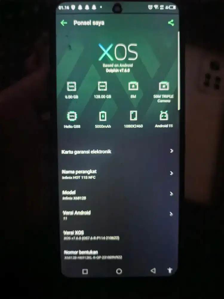 Infinix Hot 11S NFC 6/128GB
