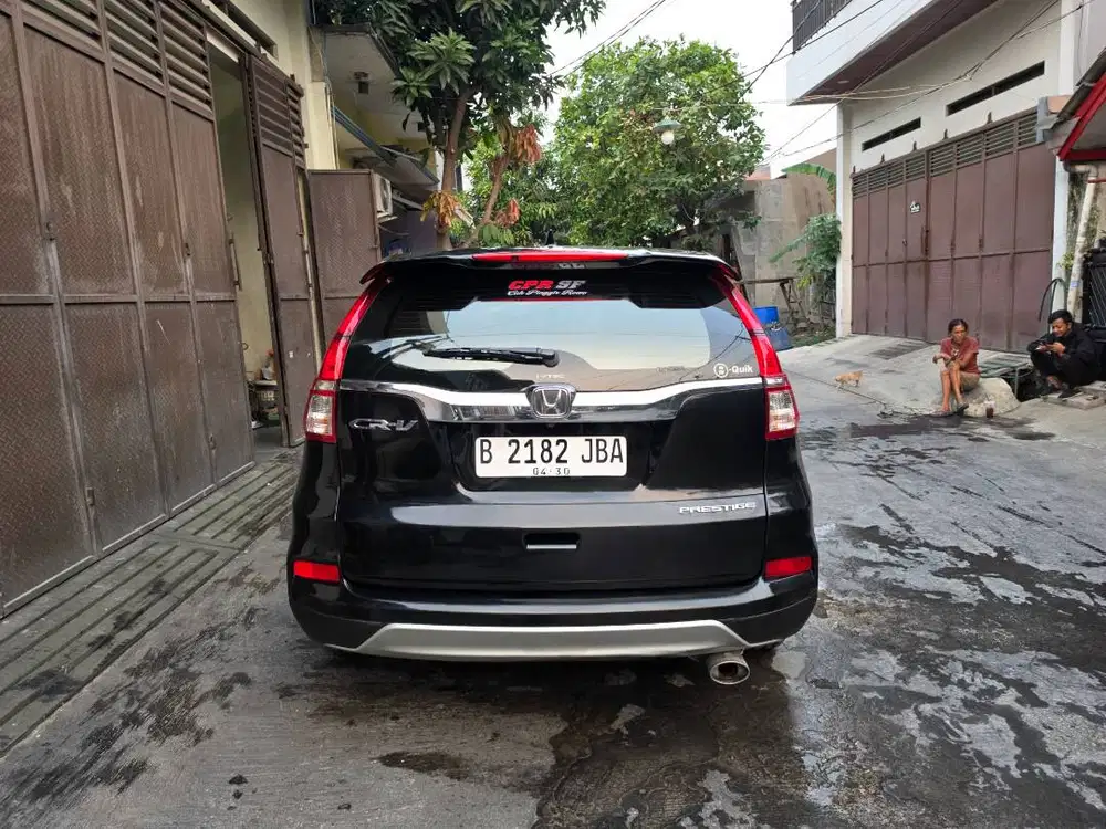 Honda CR-V CRV Prestige Sunroof 2.4 Matic AT Tahun 2015 Hitam , 2016