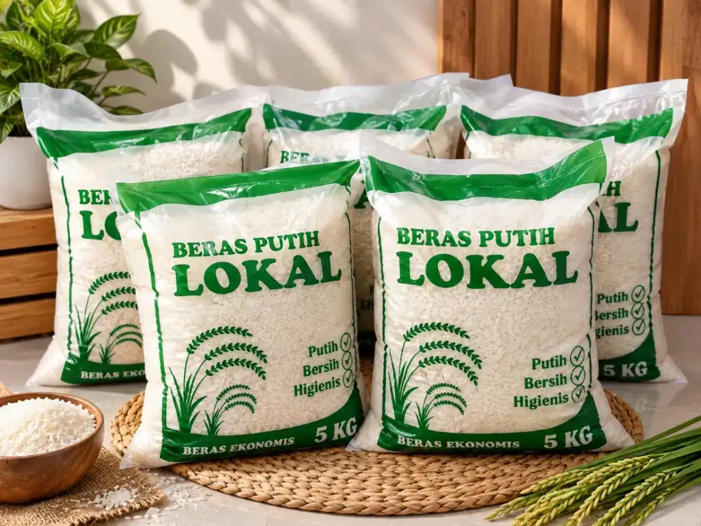 beras lokal pulen