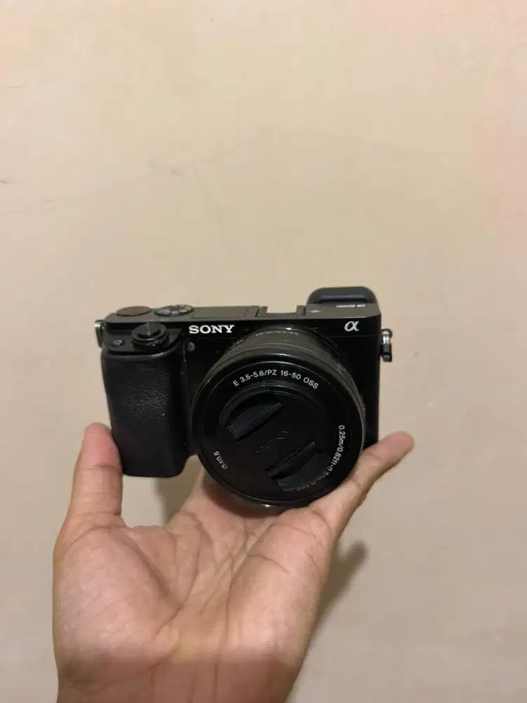 Sony A6000 kit fullshet tas lancar jaya