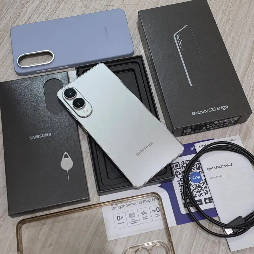 Samsung S25 EDGE SEIN Garansi Aktif MURAH Mulus Banget