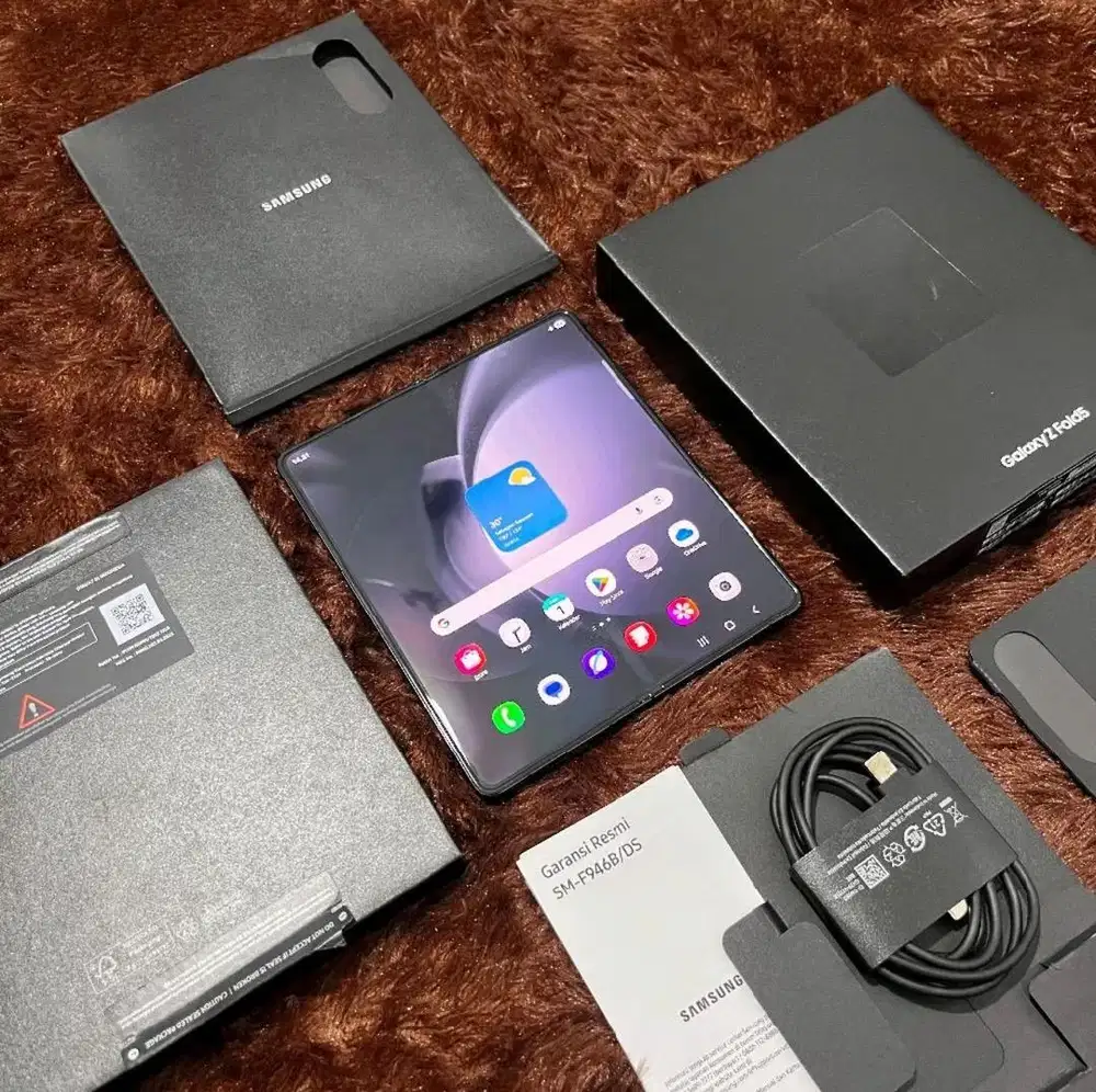 Samsung Z FOLD 5 5G 512GB Fullset Resmi Terdaftar
