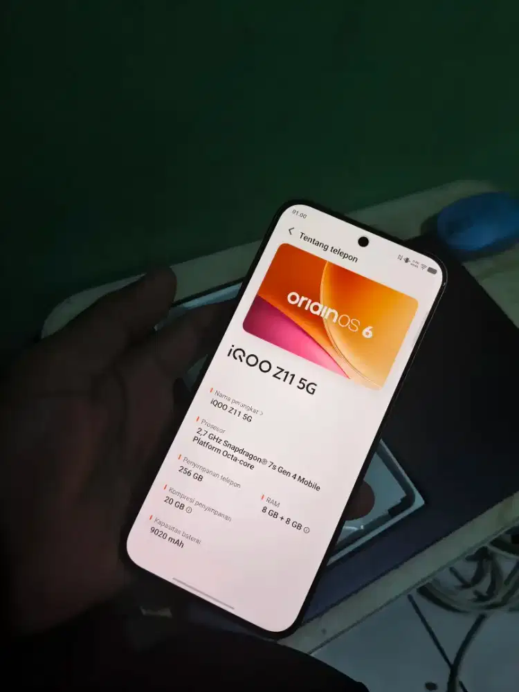 iQoo z11 5G [8/256] Fullset Ori Garansi Panjang