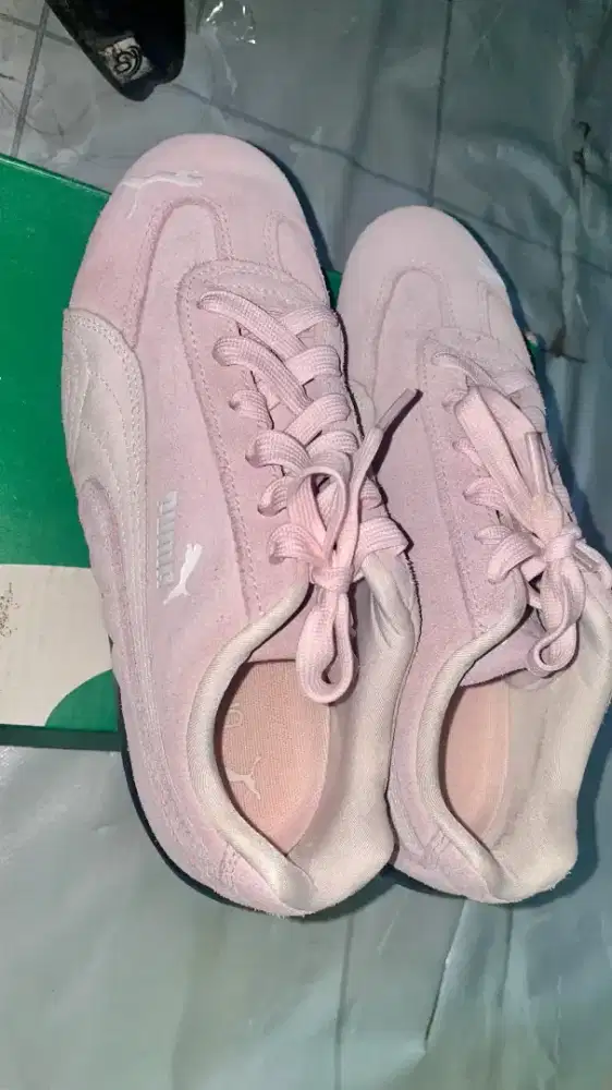 PUMA SPEEDCAT OG SNEAKER PINK WHITE