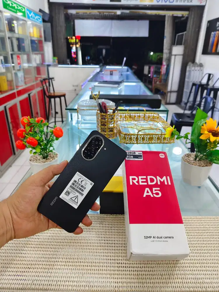 Redmi A5 Ram 4+4/128Gb Fullset Mulus Original 100% Bergaransi