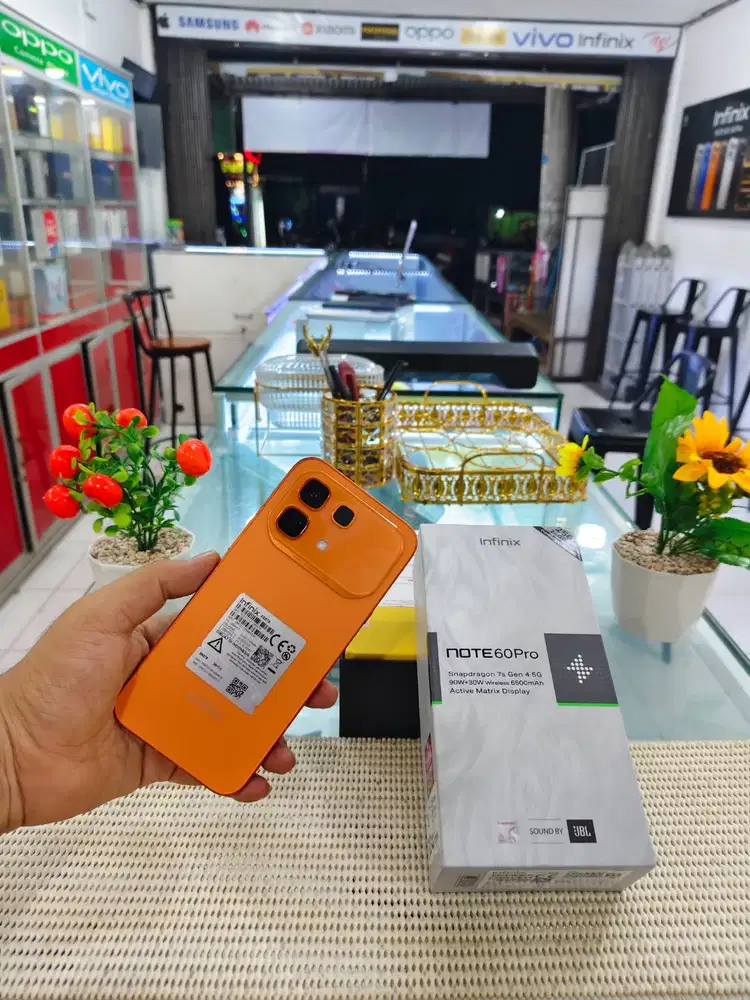 Infinix Note 60 Pro Ram 12+12Gb/ 256Gb Fullset Like New Bergaransi