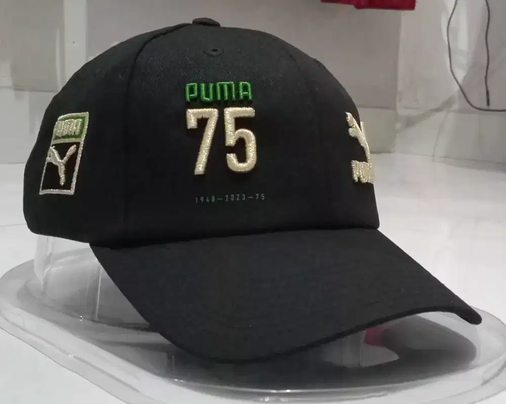 Topi Puma Prime Anniversary 75thn Original , Gold bordiran Rare item