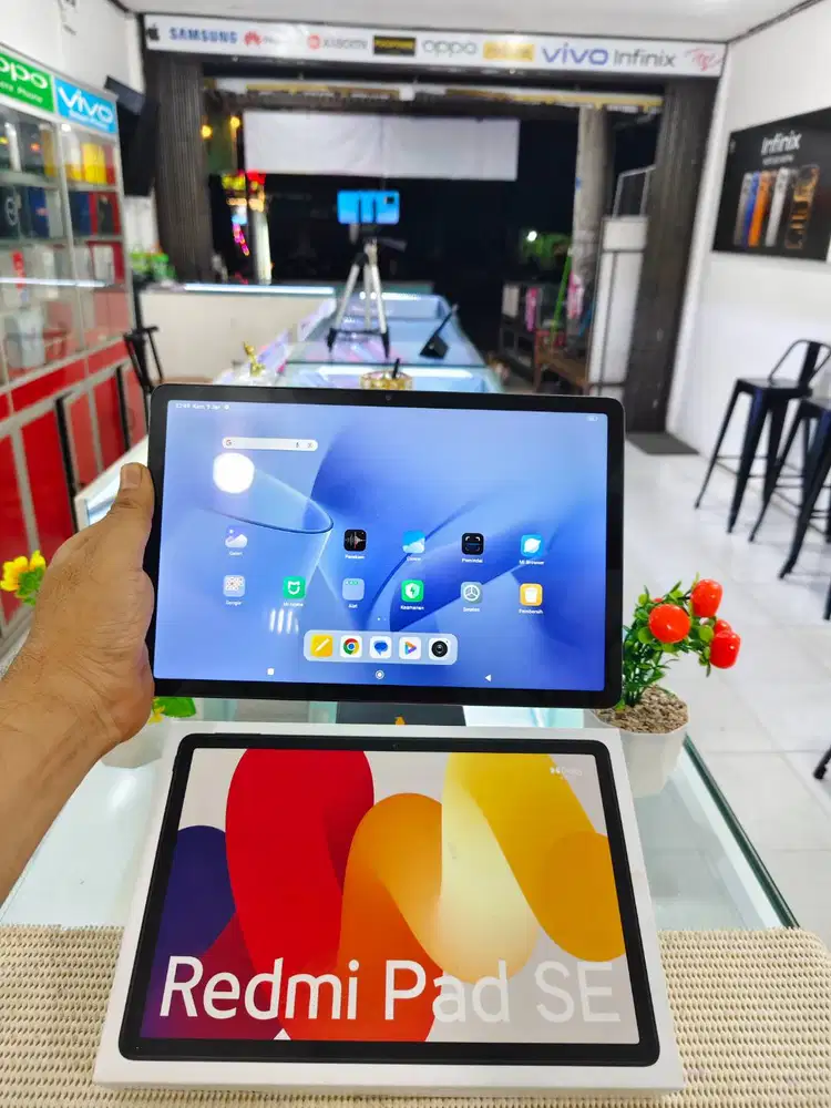 Redmi Pad SE Ram 8Gb 4+4/ 128Gb Fullset Mulus Original 100% Like New