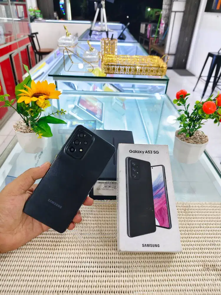 Samsung A53 5G Ram 8+8Gb/ 256Gb Fullset Mulus Original 100% Bergaransi