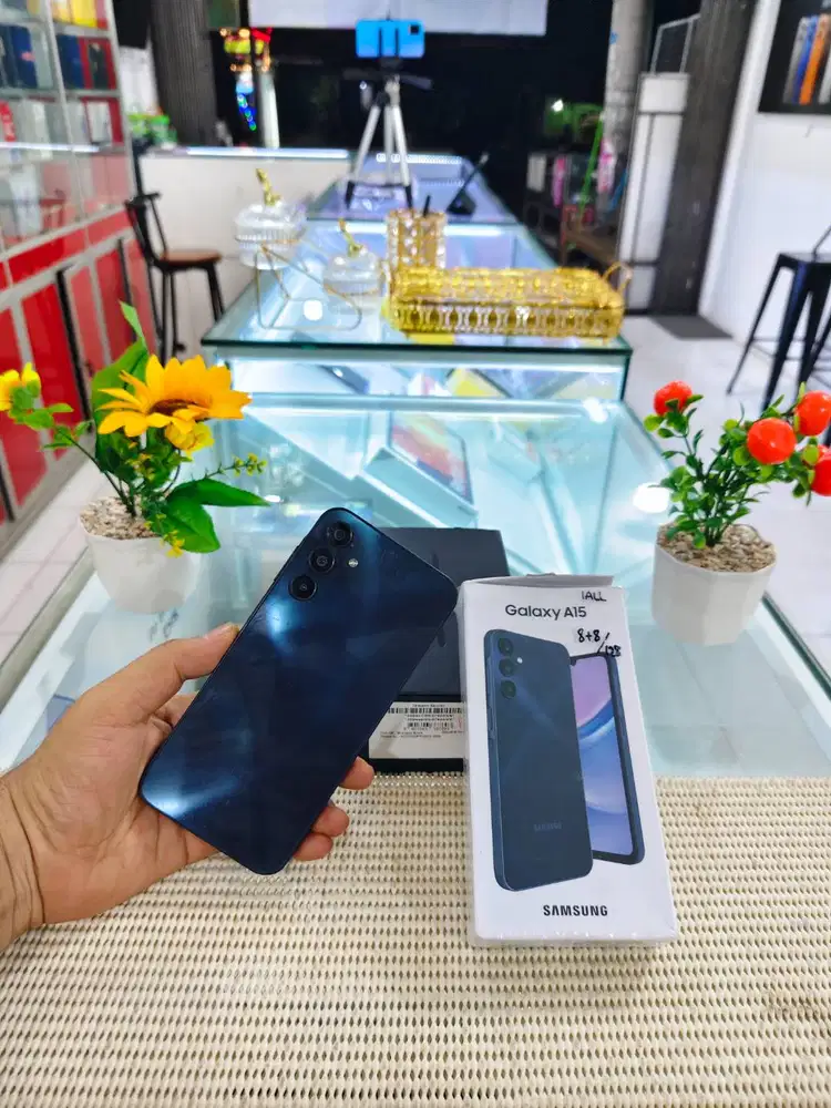 Samsung A15 Ram 8+8Gb/ 128Gb Fullset Original 100% Mulus Bergaransi