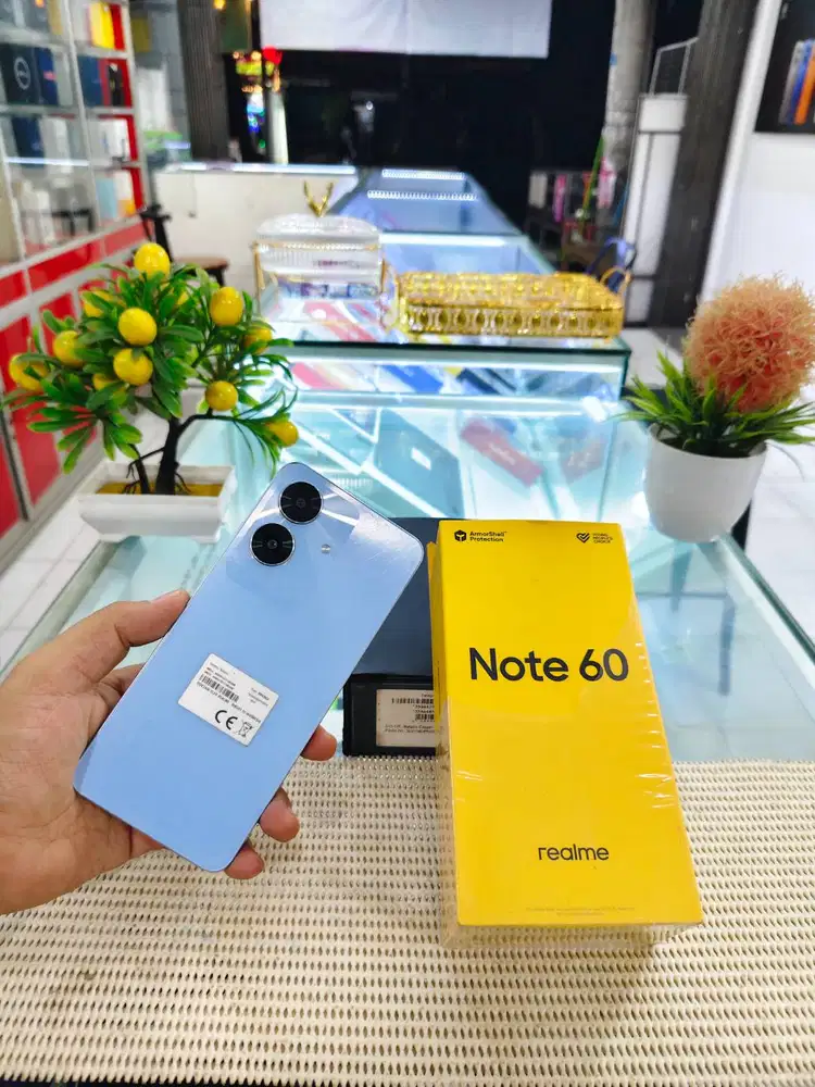 Realme Note 60 Ram 12Gb/ 128Gb Fullset Mulus Original 100% Bergaransi