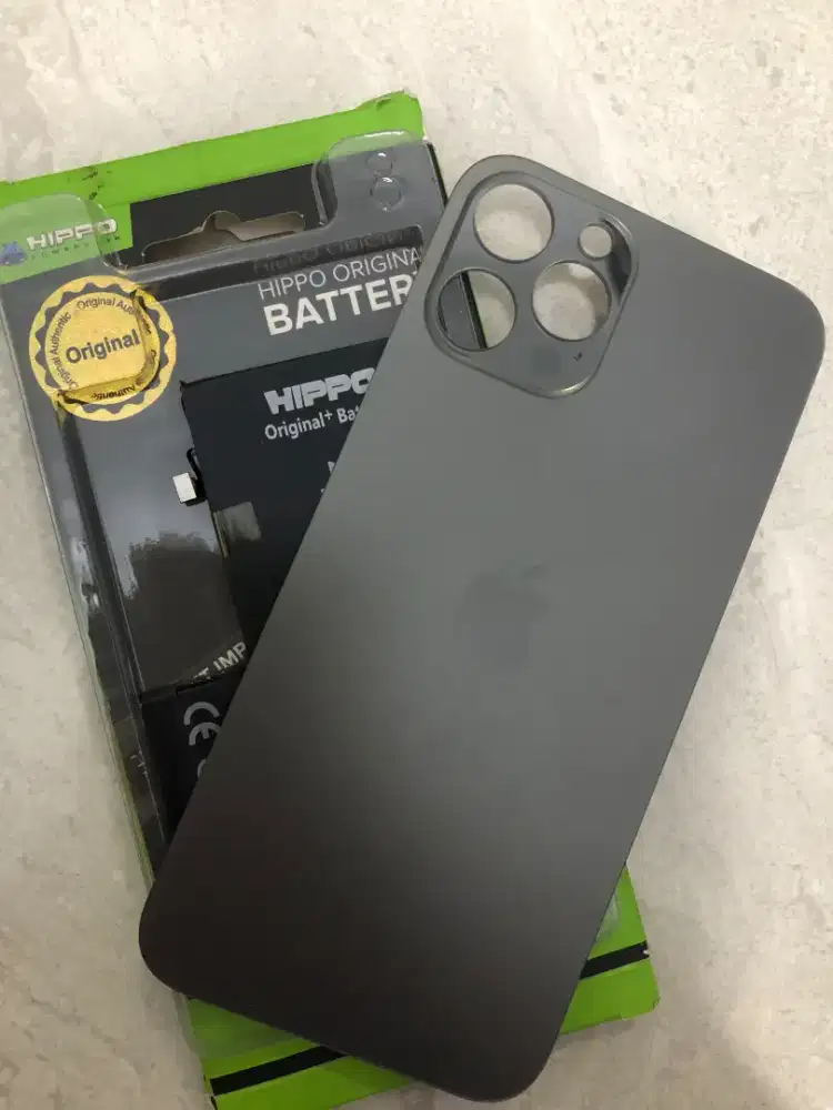Baterai dan backdoor iphone 12 promax