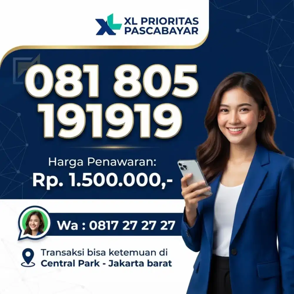 NOMOR CANTIK XL 191919