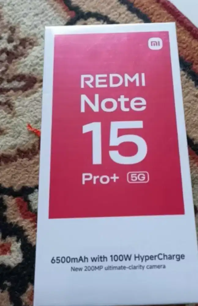 REMI NOTE 15 PRO+ 12/512 BARU SEGEL
