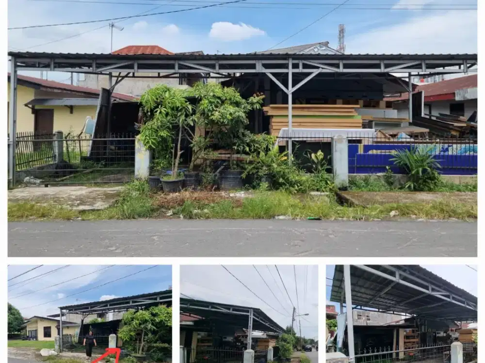 DIJUAL RUMAH SEKALIGUS TANAH DAERAH MEDAN BARU