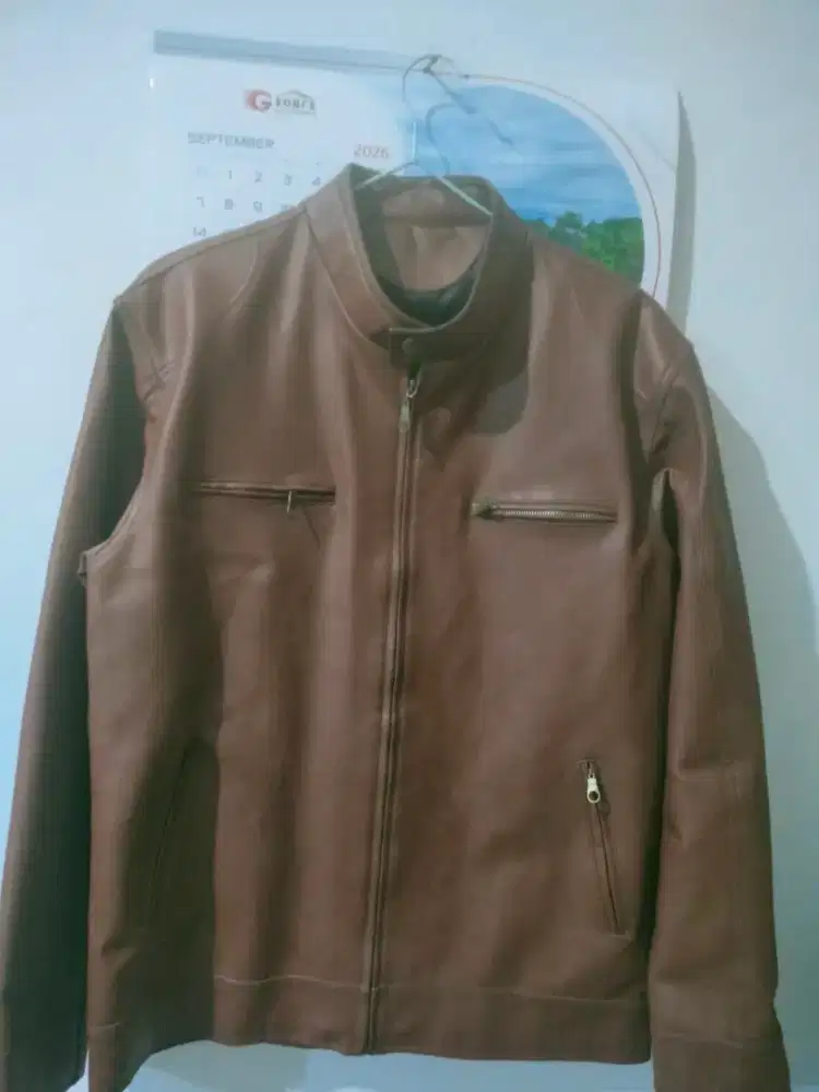 Jaket kulit pria