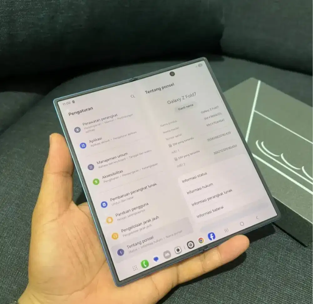 SAMSUNG GALAXY ZFOLD 7 12/512 GB GARANSI RESMI SEIN

Mohon Cek