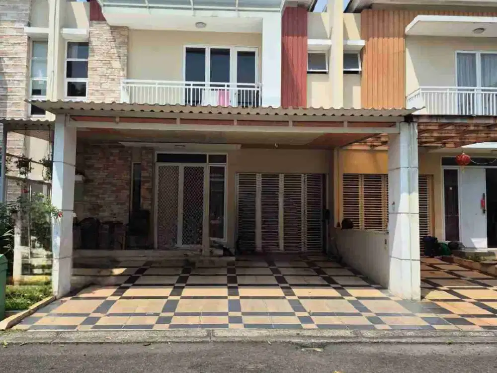Disewakan Rumah Nyaman dan Asri (Full-Furnished) Dalam Cluster Di Summarecon. Kota Bekasi
