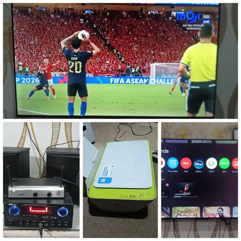 Jualkan TV LED, Lcd, Speaker bekas dan elektronik bekas anda
