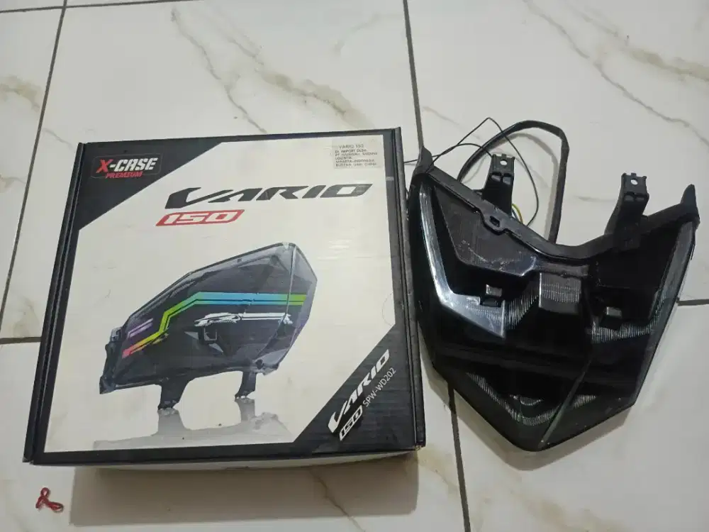 Mounting 6cm + stoplamp Lazzy RGB vario new led