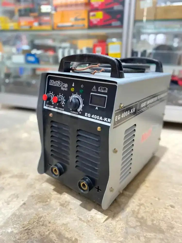 MESIN LAS BEKAS MMA 400 AMPERE 3 PHASE MULTIPRO INVERTER IGBT DC