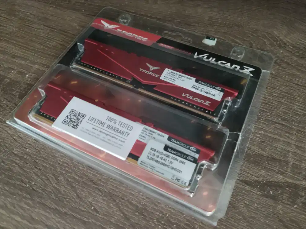 Ram T-force vulcanz 8 Gb