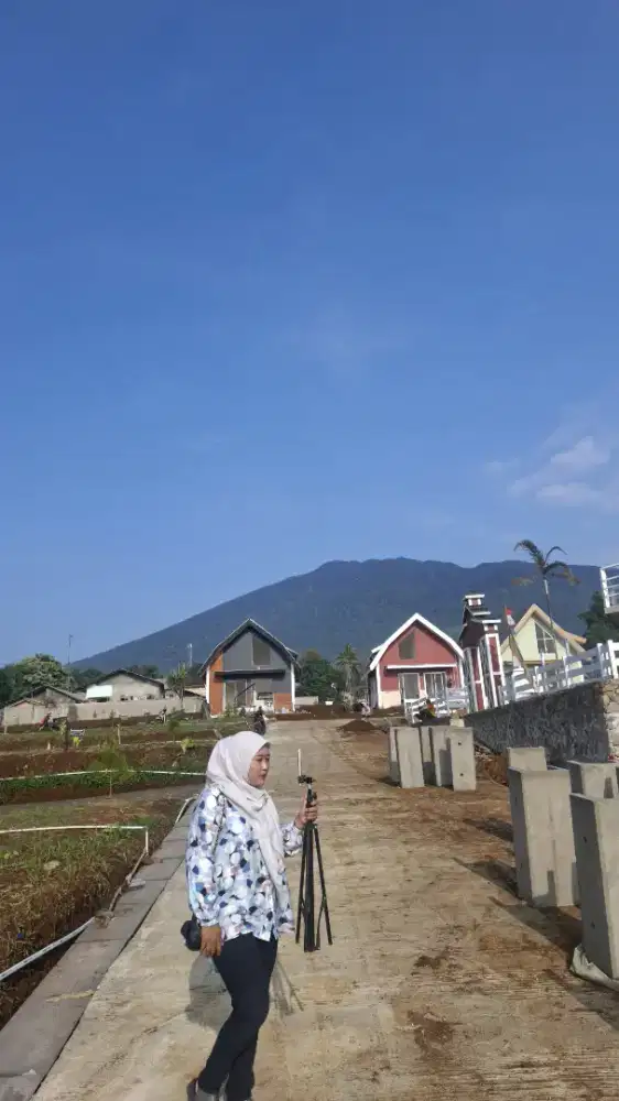Di Jual Kavling The Halimun Salak 1,9 JT an/ mtr SHM, Siap Bangun