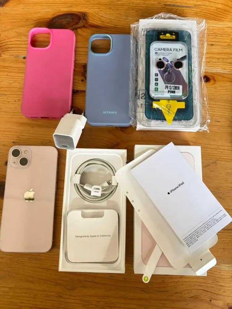 Iphone 13 pink 128GB ex ibox