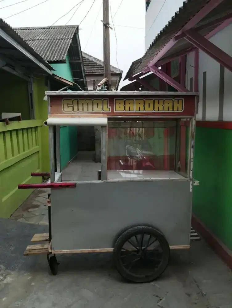 gerobak cimol spesial