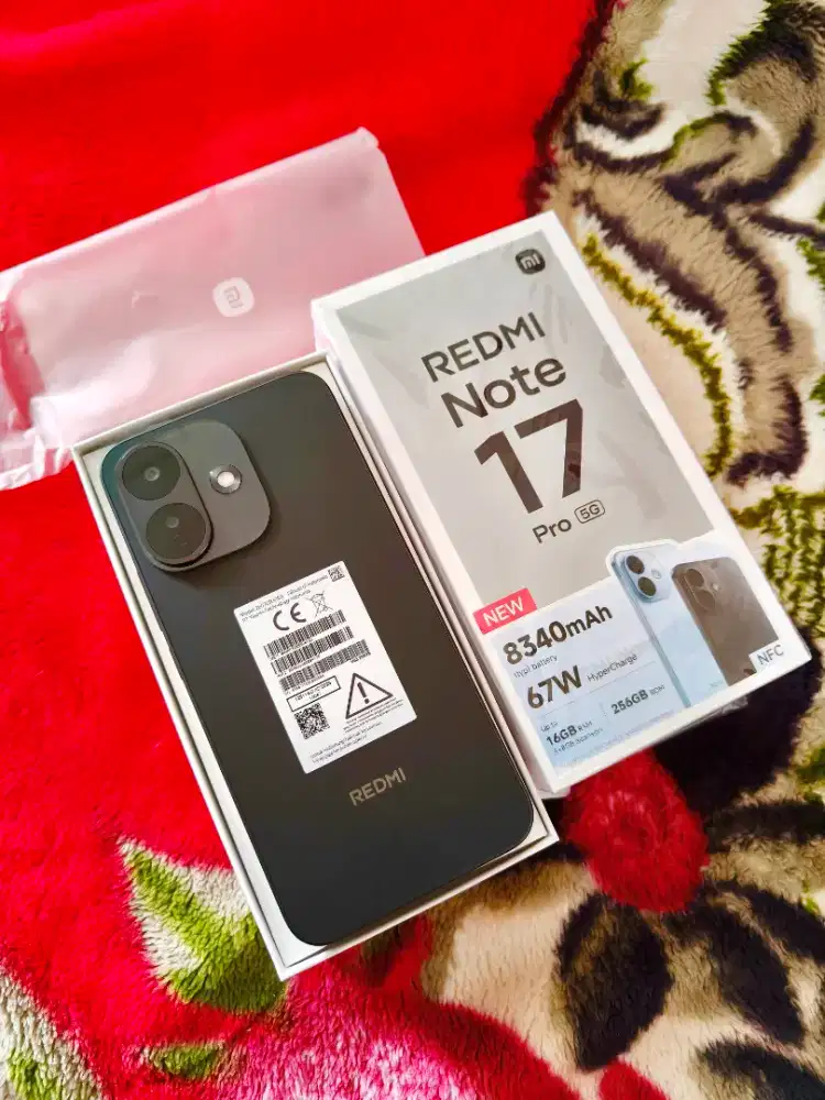 ( BNOB ) Redmi note 17 Pro 5G Ram 8/256 cuma buka bungkus