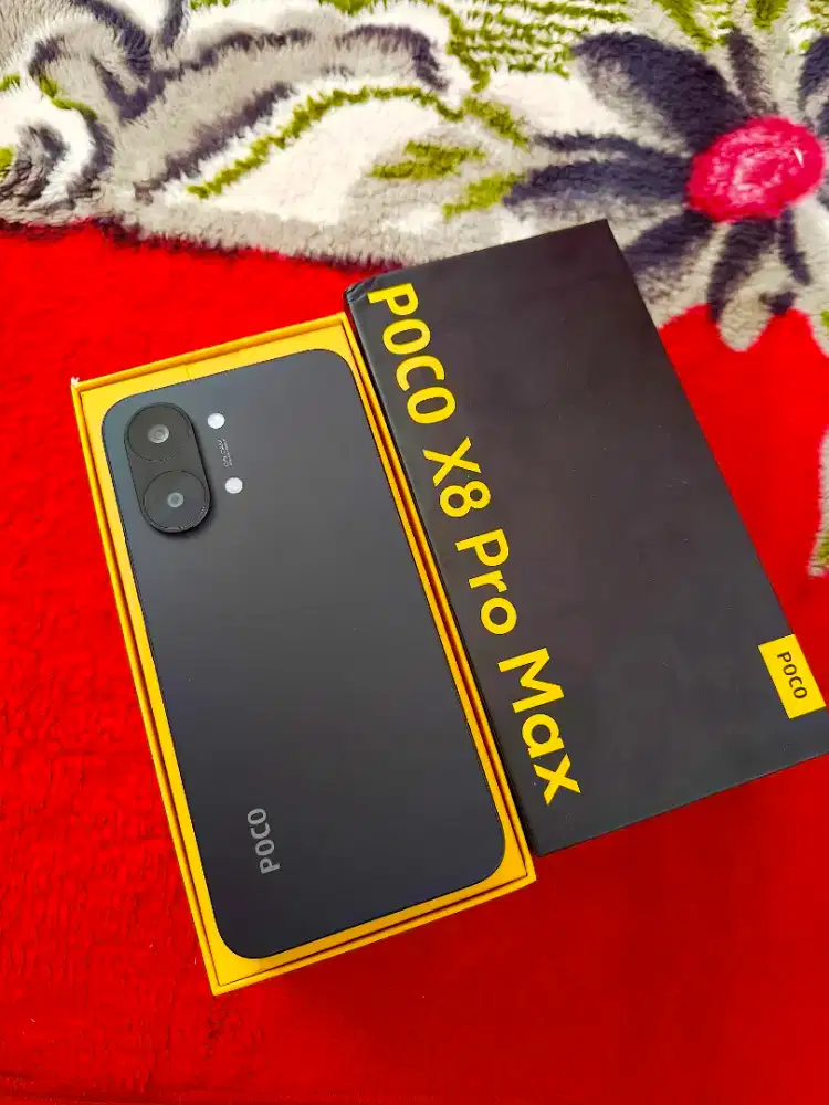Poco X8 Pro Max Ram 12/256 Gb Fullset Like New Sebulan Pakai