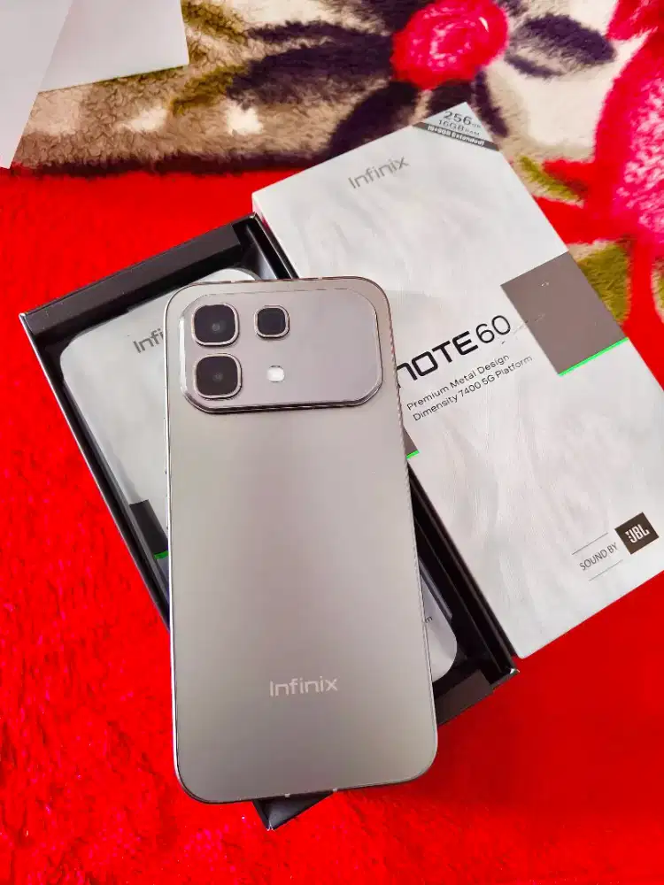 Infinix Note 60 5G Ram 8+8/256 Gb Fullset Muluss Garansi Aktif